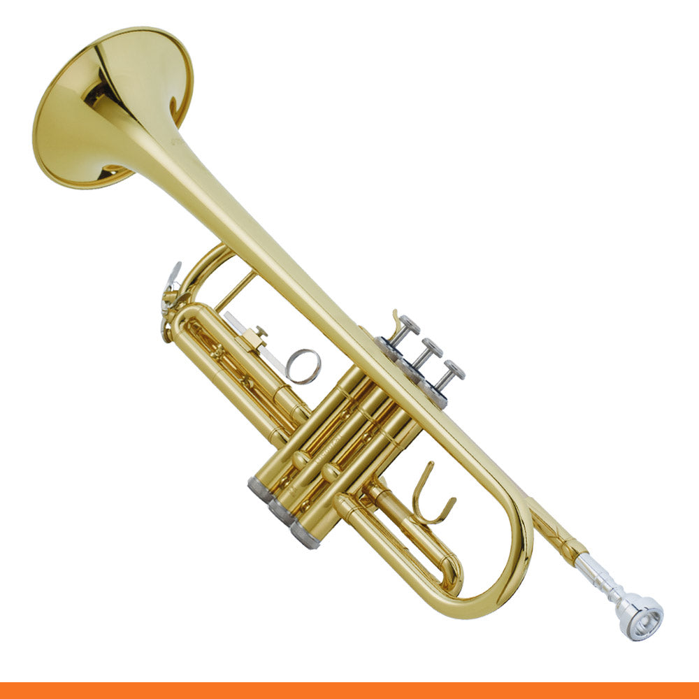 Libretto Gold Lacquer Bb Student Trumpet, TR002