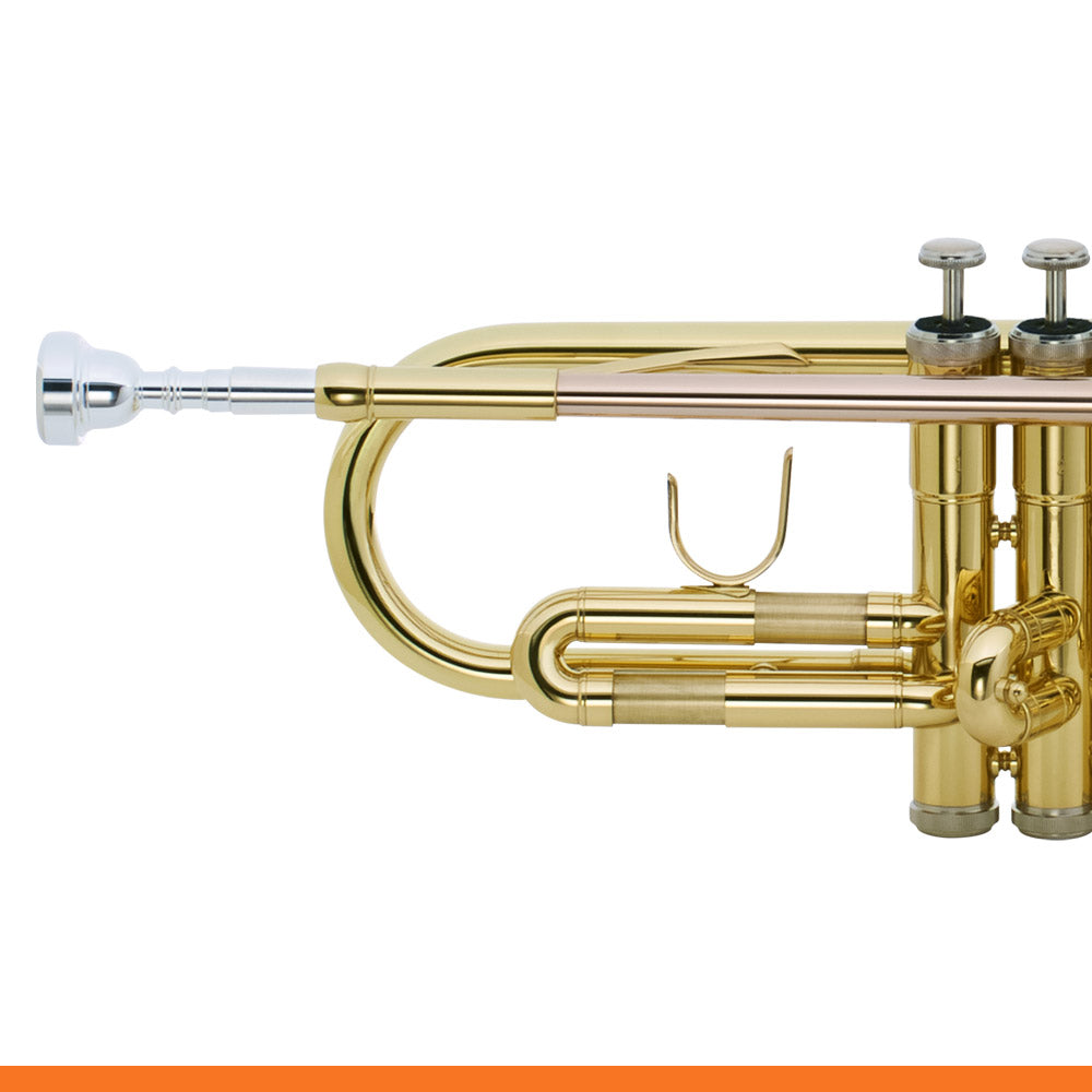 Libretto Gold Lacquer Bb Student Trumpet, TR002