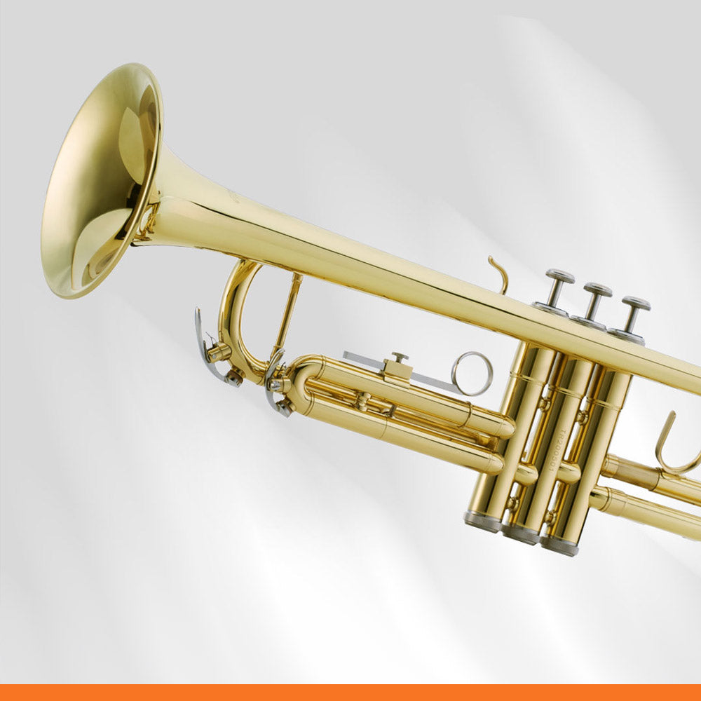 Libretto Gold Lacquer Bb Student Trumpet, TR002