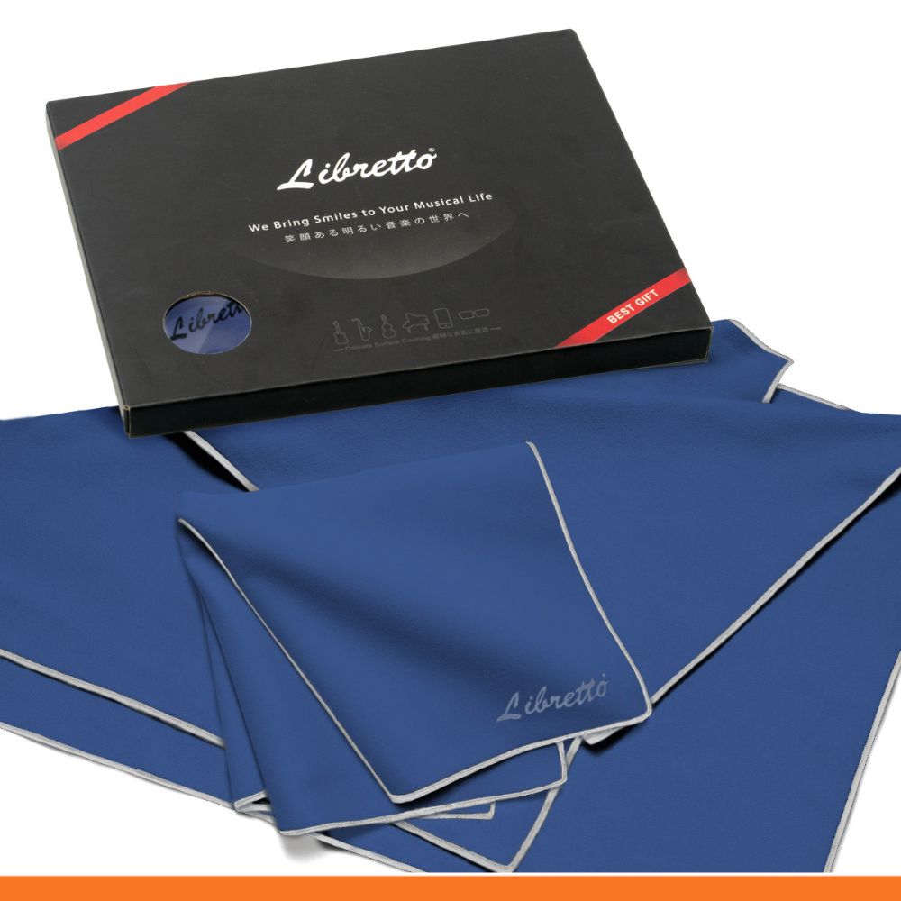 Libretto Microfiber Polish Cloth (Blue), AC035-SL