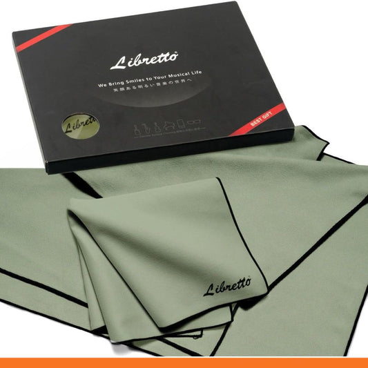 Libretto Microfiber Polish Cloth (Green), AC034-SL