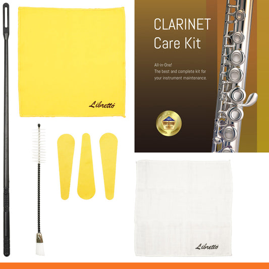 Libretto Flute Cleaning Kit with Cleaning Rod, AC005-2