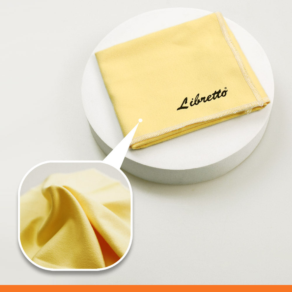 Libretto Silver Polishing Cloth for Flute,  AC005-3