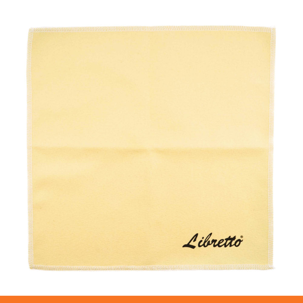 Libretto Silver Polishing Cloth for Flute 2 Pack, 20x20cm each, AC005-5