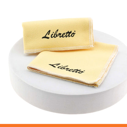 Libretto Silver Polishing Cloth for Flute 2 Pack, 20x20cm each, AC005-5