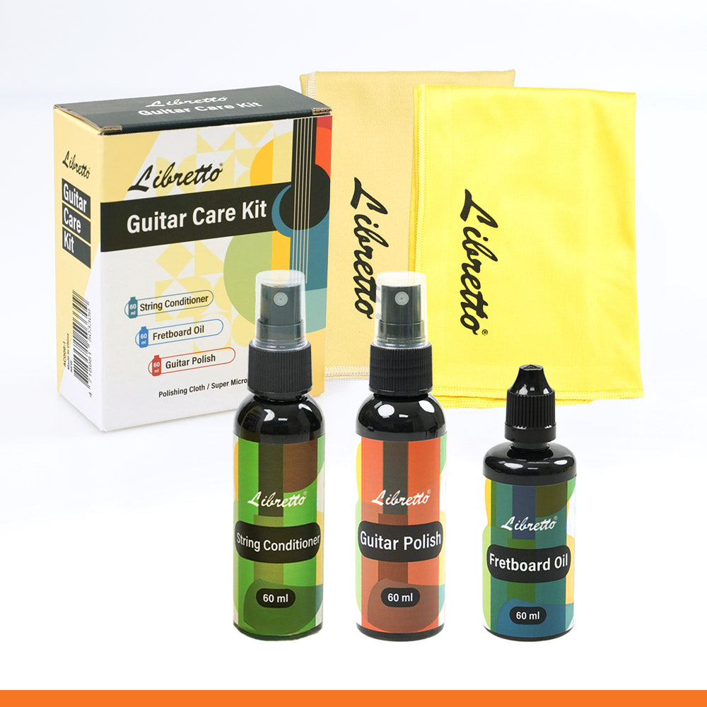 Libretto Guitar Cleaning Kit, 3 Pack, AC006-1-R1