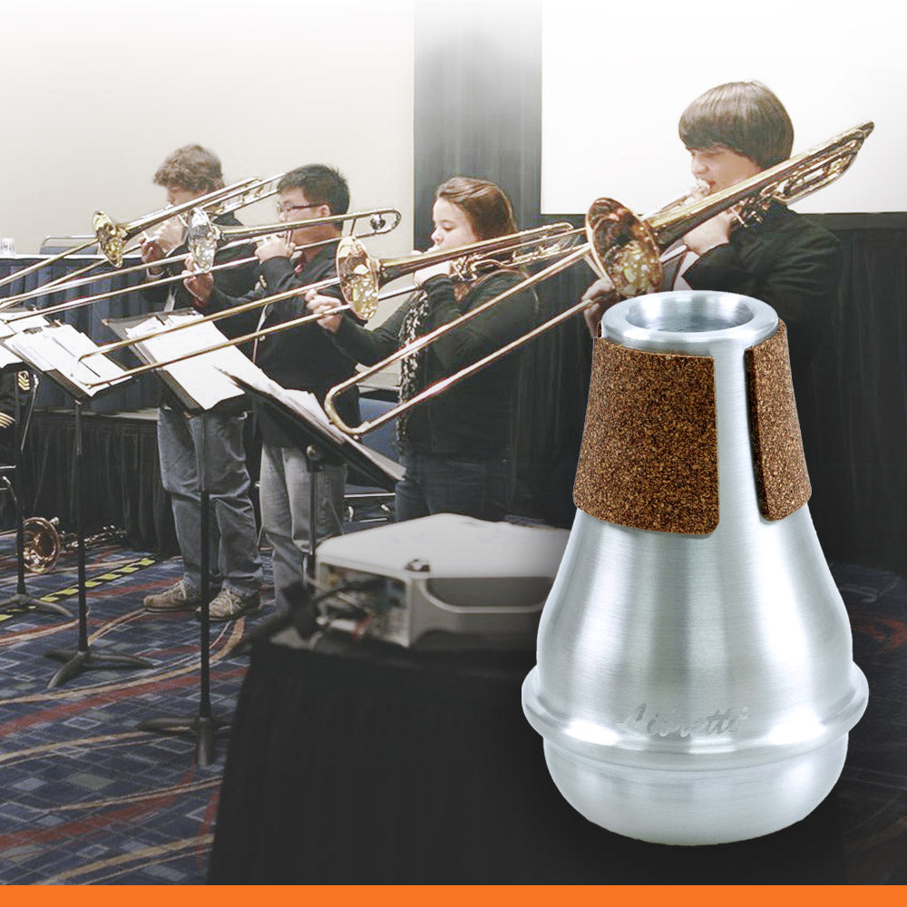 Libretto Aluminum Practice Mute for Trombone, AC012-5
